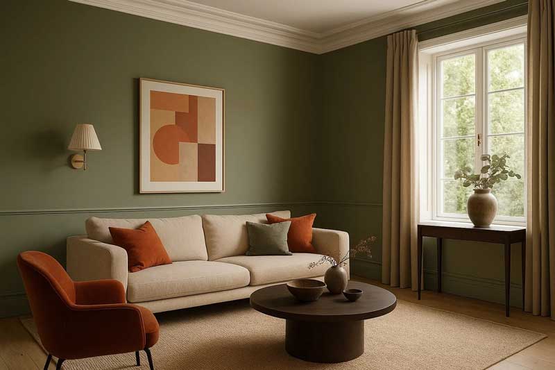 5-Elegante-Woonkamer-Kleuraanbevelingen-Wallpaper